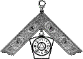 Jewel of a Past Master of Mark Masons